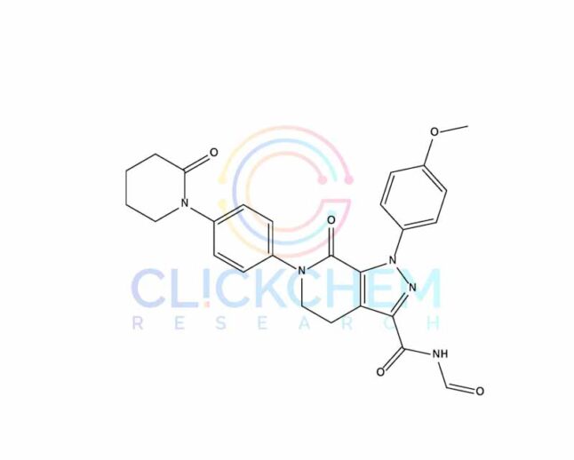 Apixaban Api Structure Apixaban USP Related Compound D API | CAS 1351611-14-7 : Clickchem ...