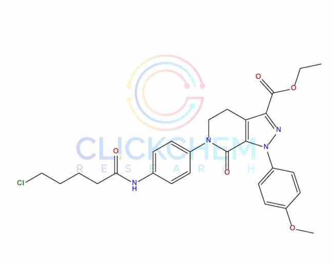 Apixaban Api Structure Apixaban USP Related Compound H API | CAS 1421823-20-2 : Clickchem ...